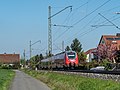 * Nomination S-Bahn train on the route Bamberg-Nuremberg at the crossing Strullendorf --Ermell 09:57, 5 May 2016 (UTC) * Promotion QI -- Spurzem 10:00, 5 May 2016 (UTC)