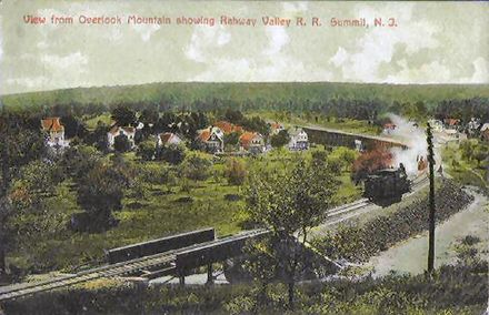 The Rahway Valley Railroad at Summit c. 1910s