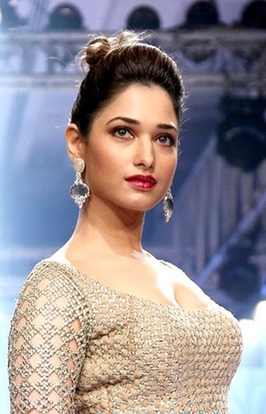 Tamannaah at the 2015 Lakme Fashion Week.