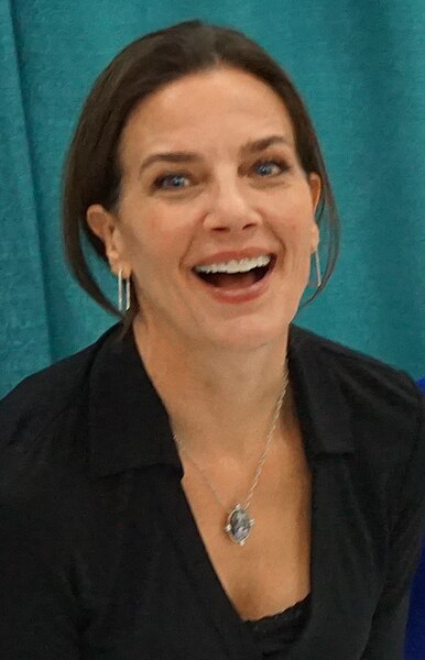 Terry Farrell at GalaxyCon Louisville in 2019