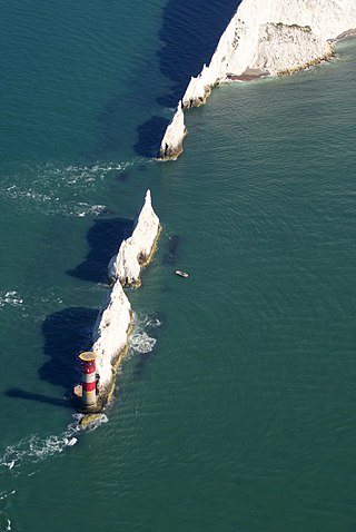 <span class="mw-page-title-main">Needles Lighthouse</span> Lighthouse on the Isle of Wight, UK