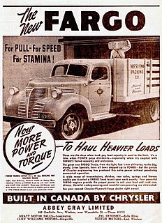 Fargo Trucks Brand of truck