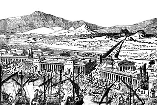 Long Walls City wall in ancient Athens