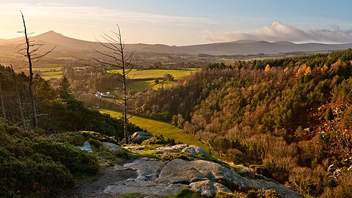 The Scalp, KIlternan, Dublin, looking south