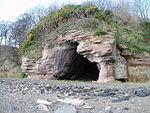 The Wemyss Caves, Dovecot Cave - geograph.org.uk - 125507.jpg