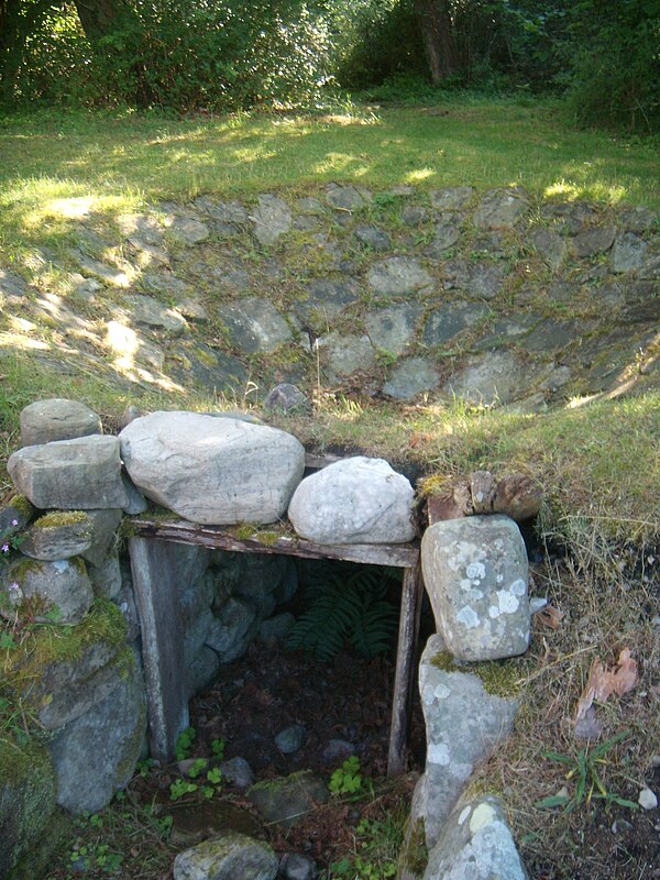 Tar kiln at Trollskogen in Öland, Sweden