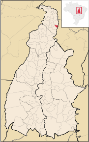 Kart over Aguiarnópolis
