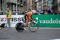 Adrián Sáez at the Tour de Romandie 2013