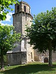 Le clocher de l'église, dit donjon.