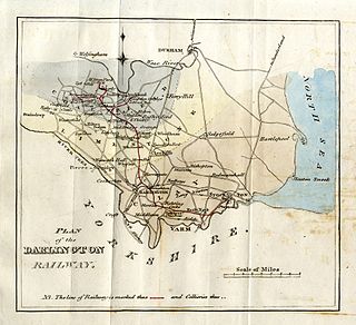 Stockton and Darlington Railway English railway company, 1825 to 1863