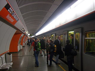 <span class="mw-page-title-main">Westbahnhof station</span> Vienna U-Bahn station