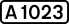 UK road A1023.svg