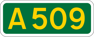 <span class="mw-page-title-main">A509 road</span> Road in England