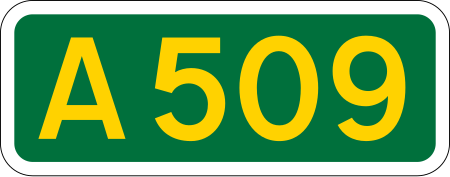 UK road A509