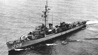 USS <i>Parle</i> (DE-708) Rudderow-class destroyer escort