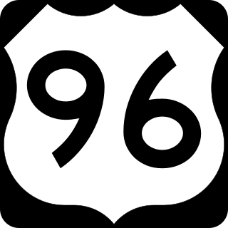 <span class="mw-page-title-main">U.S. Route 96</span> Highway in the United States