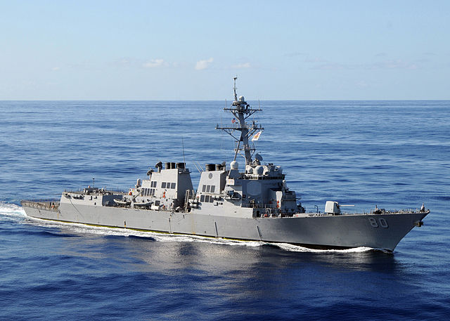 USS Roosevelt on 6 September 2008