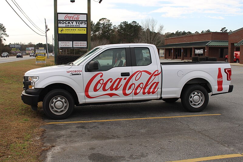 File:Valdosta Coca-Cola Bottling, Ford F-150.jpg