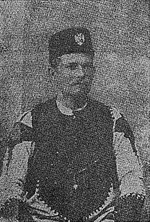 Vasilije Trbić Chetnik soldier