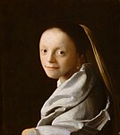Johannes Vermeer, Studie av en ung flicka