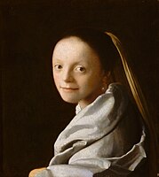 Portrait d'une jeune femme, 1665-1674, The Metropolitan Museum of Art, New York