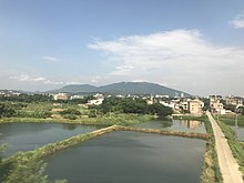 View from train for Shenzhen North Station near Shaoguan, Guangdong 3.jpg