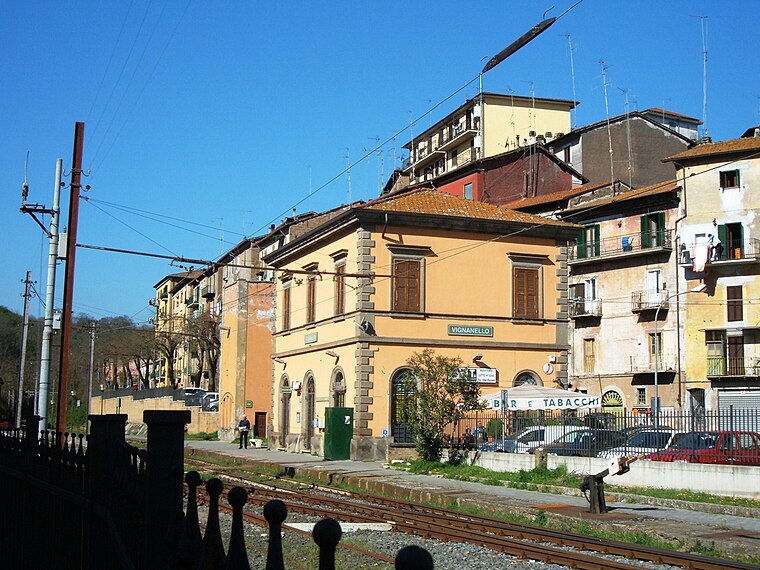 Vignanello railway station