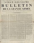 Vignette pour 29e Bulletin de la Grande Armée