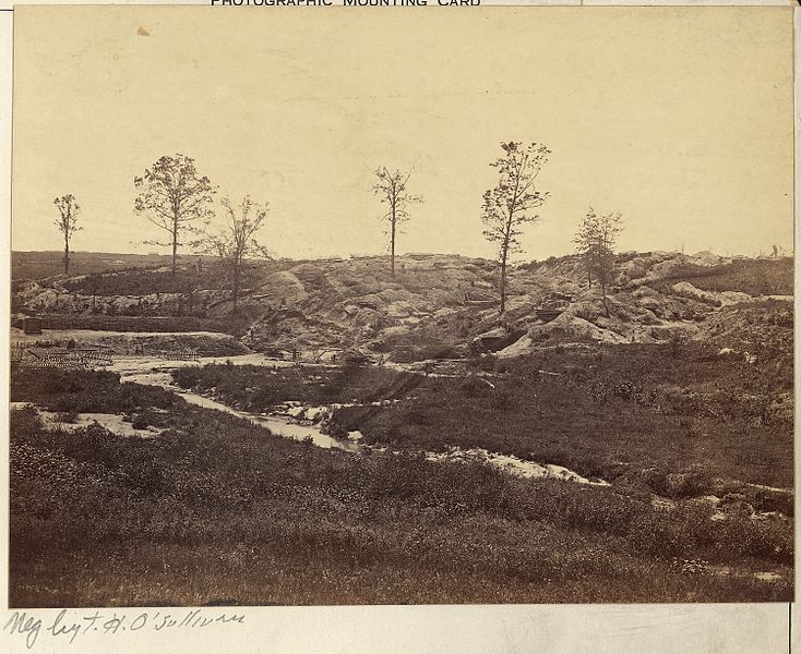 File:Virginia, Gracie's Point, View of the interior of the enemy's lines, opposite Fort Haskell. - NARA - 533359.jpg