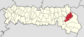 Lokasi di Ialomița County