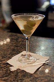 Dry Martini - Boisson Traditionnelle Americaine