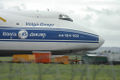 Volga-Dnepr lėktuvas Šenono aerouoste (Shannon Airport) Airijoje