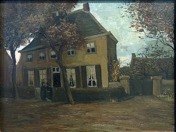 The Vicarage at Nuenen, 1885, Van Gogh Museum, Amsterdam (F182)