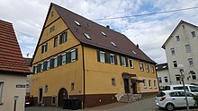 Das ehemalige Wohnhaus der Familie Gaiser wurde von 1828 bis 1870 als Schulhaus genutzt