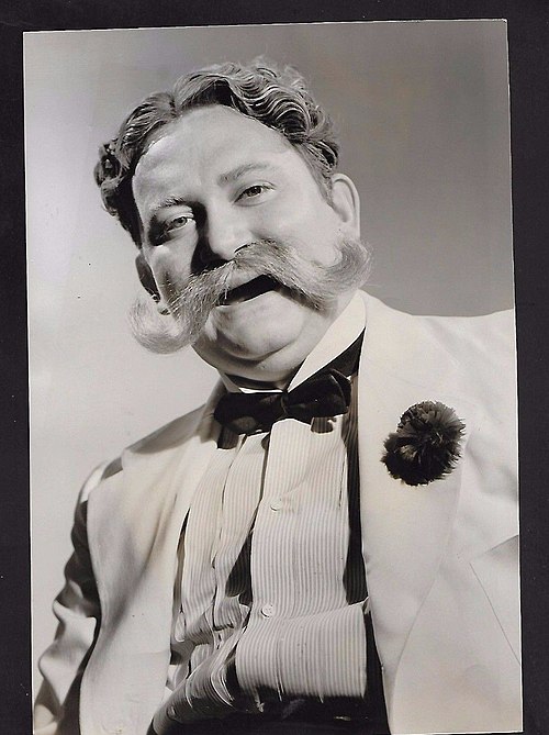 Press photo from NBC Blue network: Actor Wendell Holmes as Colonel Humphrey J. Flack, 1947