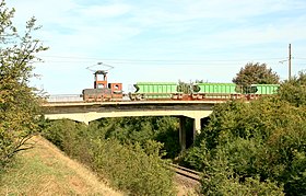 Train of the field railway