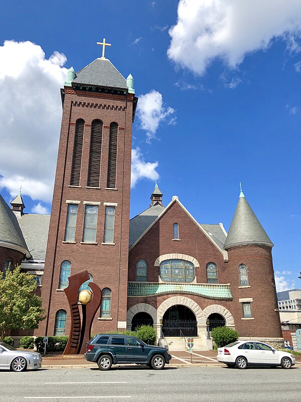 Image: West Market Street United Methodist Church, Greensboro, NC (48993449582)