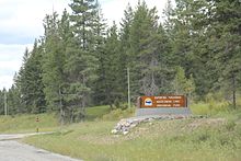 Whiteswan Lake Provincial Park entrance.jpg