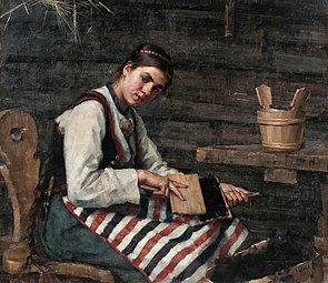 Karstaava Tyttö, 1883