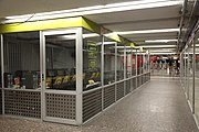 English: Internet Kiosk at Metro Station Hidalgo, Wikimania 2015