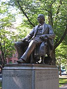 William Lloyd Garrison (1885), on Boston Common.