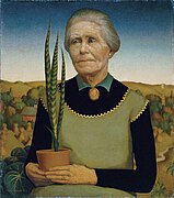 Femme aux plantes (1929)