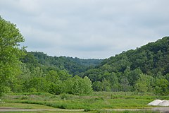 Wooded hills west of Rayland.jpg