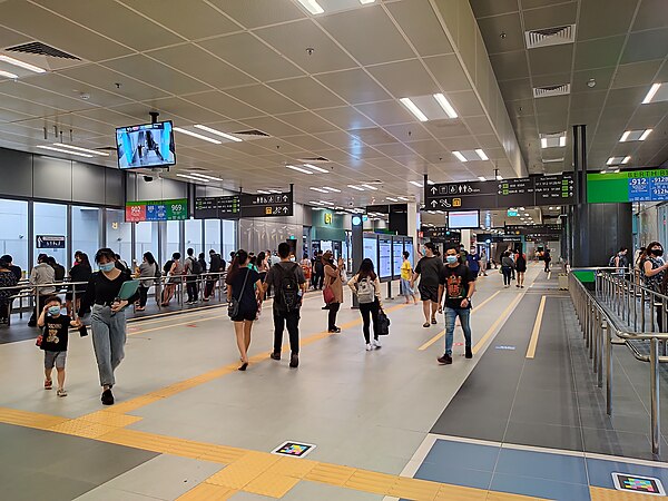 Woodlands Bus Interchange in Singapore