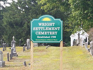 <span class="mw-page-title-main">Wright Settlement Cemetery</span> Historic cemetery in New York, United States