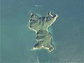 八島 (大分県)（佐伯市）付近の空中写真（2008年撮影）