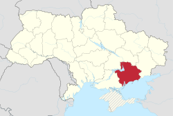 מחוז זפוריז'יה: מחוז באוקראינה
