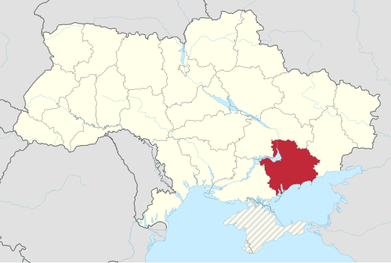 ザポリージャ州 Запорізька область Zaporizhzhia Oblast