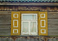 Okno dworku drobnoszlacheckiego w Ziomakach