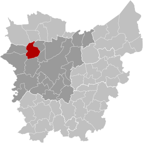 Localisation de Zomergem